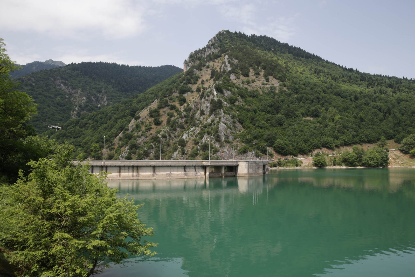 Lake Plastiras Dam